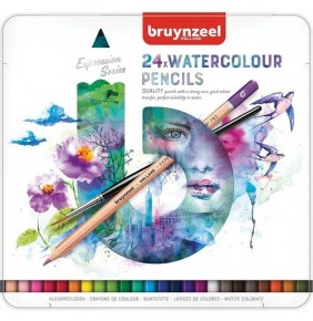 Bruynzeel Expression Water Colour Pencil 24 lü