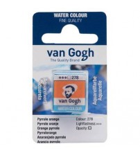 Van Gogh Tablet Sulu Boya Yedeği 278 Pyrrole Orange