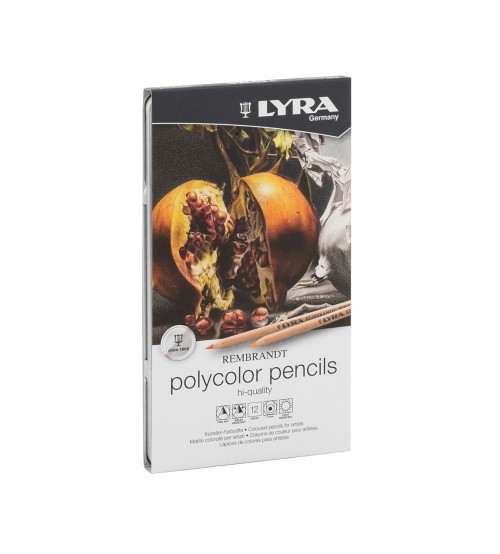 Lyra Rembrandt Polycolor Pencils Hi-Quality 12 Renk