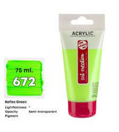 Art Creation Akrilik Boya 75 ml 672 Reflex Green