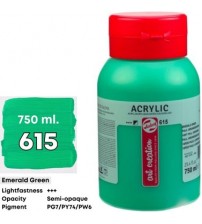 Art Creation Akrilik Boya 750 ml 615 Emerald Green