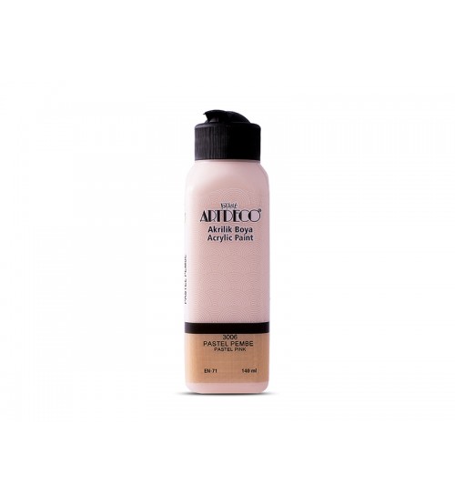 Artdeco Akrilik Boya 140 ml 3006 Pastel Pembe