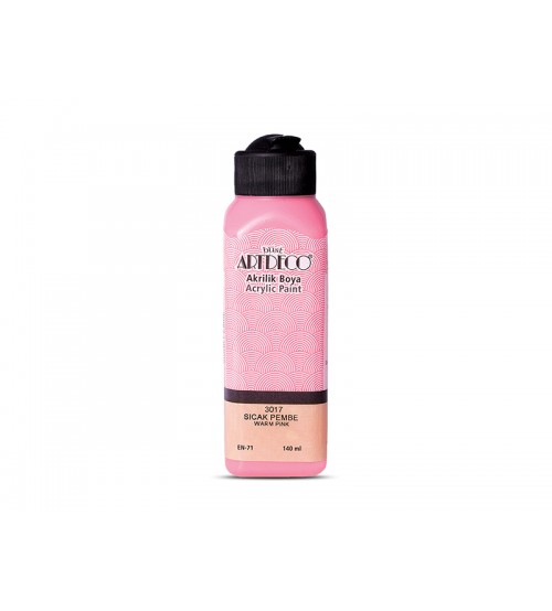 Artdeco Akrilik Boya 140 ml 3017 Sıcak Pembe