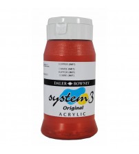 Daler Rowney System3 500 ml Akrilik Boya 230 Copper Imit 