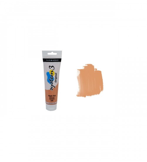 Daler Rowney System3 150 ml Akrilik Boya 578 Peach Pink 