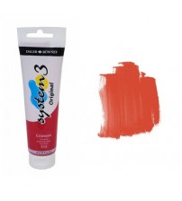Daler Rowney System3 150 ml Akrilik Boya 513 Crimson