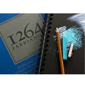 Fabriano 1264 Black A4 200gr 40yp