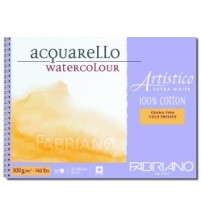 Fabriano Artistico Suluboya Bloğu 26 x 36 cm 20yp Extra Beyaz İnce Dokulu