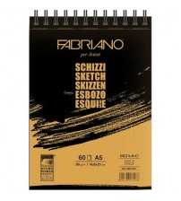 Fabriano Schizzi Eskiz Defteri A5 ebad 90gr 60yp