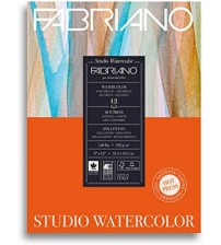 Fabriano Studio Watercolor Suluboya Bloğu 22,9 x 30,5 cm 300gr 12yp