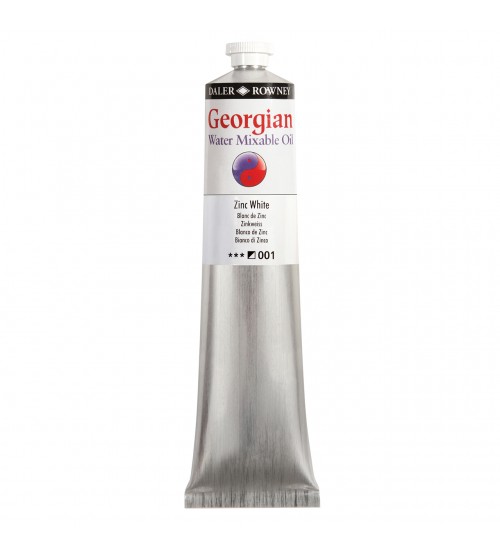 Georgian Su Bazlı Yağlı Boya 200 ml 001 Zinc White (Çinko Beyazı)