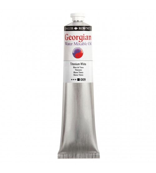 Georgian Su Bazlı Yağlı Boya 200 ml 009 Titanium White (Titanyum Beyazı)