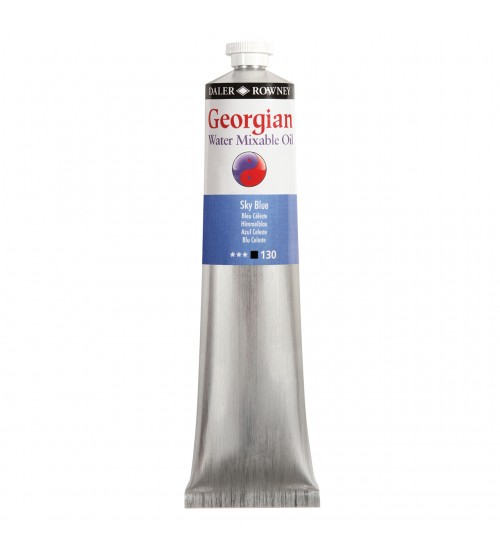 Georgian Su Bazlı Yağlı Boya 200 ml 130 Sky Blue (Gök Mavisi)