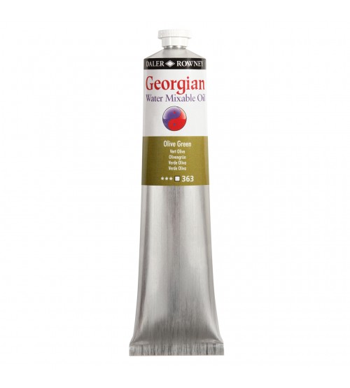 Georgian Su Bazlı Yağlı Boya 200 ml 363 Olive Green (Yağ Yeşili)