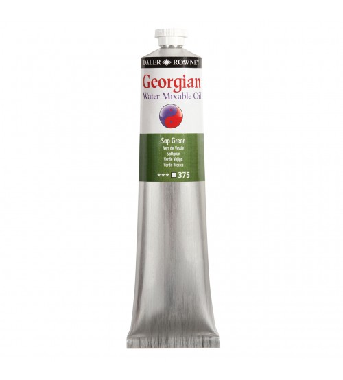 Georgian Su Bazlı Yağlı Boya 200 ml 375 Sap Green (Zeytin Yeşili)