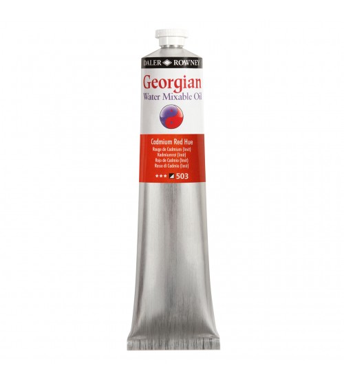 Georgian Su Bazlı Yağlı Boya 200 ml 503 Cadmium Red Hue (Kadmiyum Kırmızı)