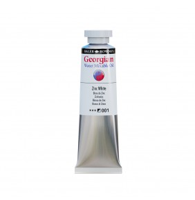 Georgian Su Bazlı Yağlı Boya 37 ml 001 Zinc White (Çinko Beyazı)