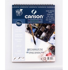 Canson Fineface 200gr A4 20 yaprak