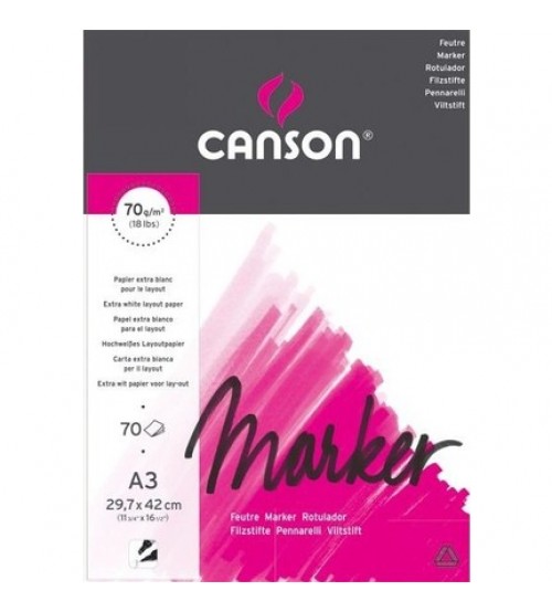 Canson Marker A4 70gr 70 yaprak Pad