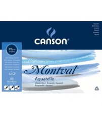 Canson Montval 300 gr A3 Suluboya Defteri 12 yaprak