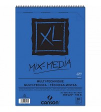 Canson Mix MediaXL 300 gr A3 30 yaprak Üstten Spiralli