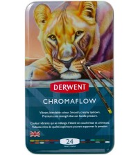 Derwent Chromaflow 24 lü Teneke Kutu