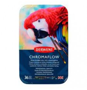 Derwent Chromaflow 36 lı Teneke Kutu