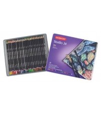 Derwent Studio Pencil 24 lü Teneke Kutu