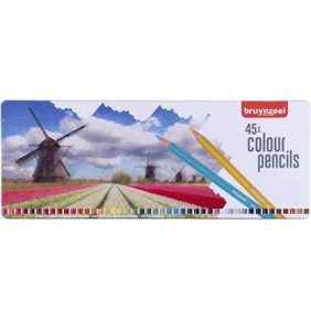 Bruynzeel Colour Pencils 45 Renk Holland
