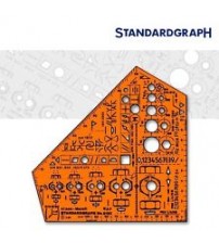 Standardgraph 8190 Stano Metall Şablon