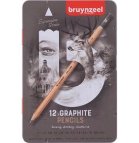 Bruynzeel Expression Grafite Set 12 li