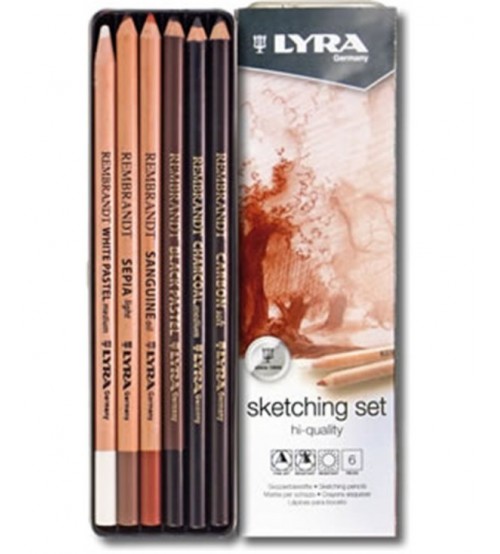 Lyra Rembrandt Sketching Set 6 lı