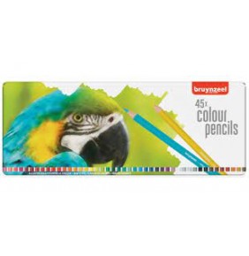 Bruynzeel Colour Pencils 45 Renk Parrot