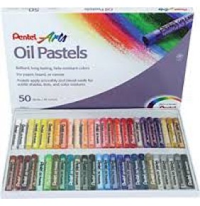Pentel 50 renk Pastel Boya