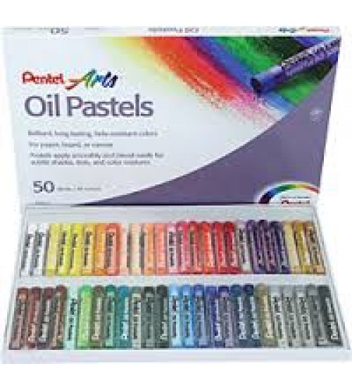 Pentel 50 renk Pastel Boya