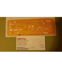 Rotring Art852745 Elektroteknik II Şablon