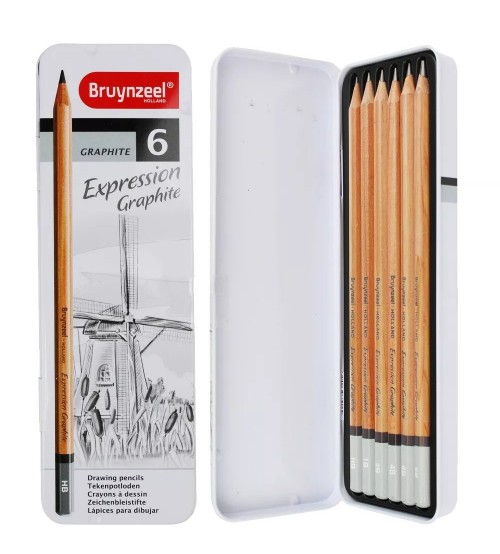 Bruynzeel Expression Grafite Set 6 lı