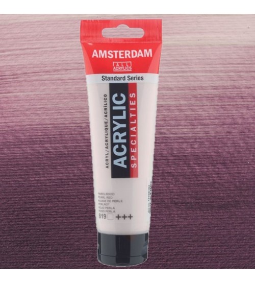 Amsterdam Akrilik Boya 120 ml 819 Pearl Red