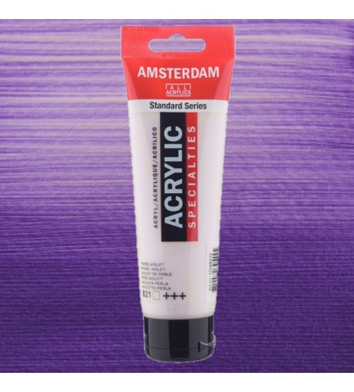 Amsterdam Akrilik Boya 120 ml 821 Pearl Violet