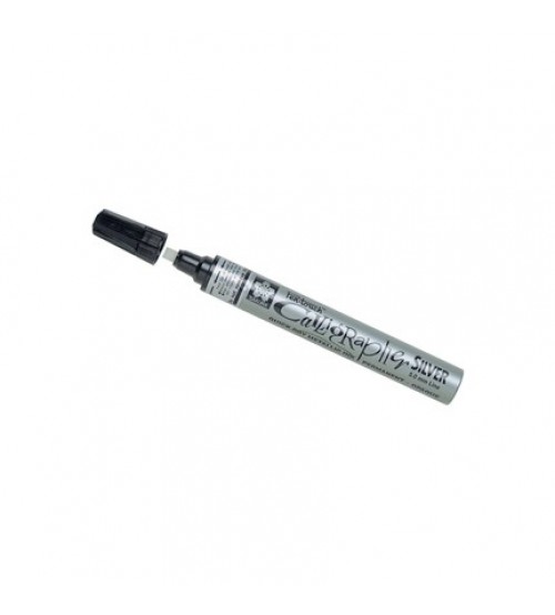 Sakura Pen-Touch Calligrapher Medium (5.0mm) Gümüş