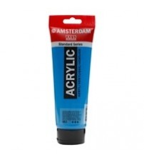 Amsterdam Akrilik Boya 120 ml 582 Mang Blue Phth