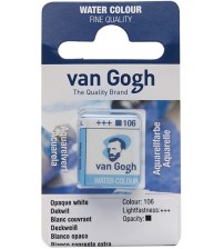 Van Gogh Tablet Sulu Boya Yedeği 106 White Extra Opak