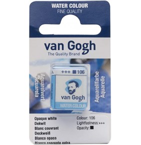 Van Gogh Tablet Sulu Boya Yedeği 106 White Extra Opak