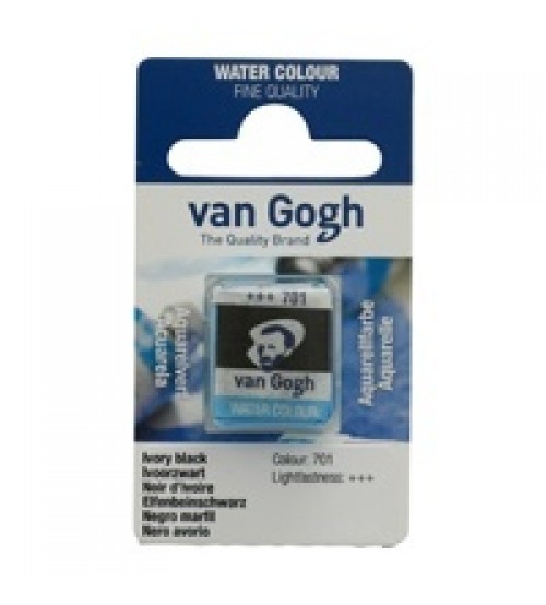 Van Gogh Tablet Sulu Boya Yedeği 701 Ivory Black