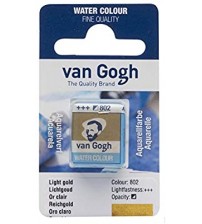 Van Gogh Tablet Sulu Boya Yedeği 802 Light Gold