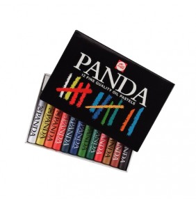 Talens Panda Yağlı Pastel 12 Renk