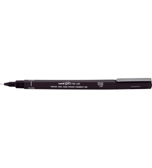 Uni Pin 200 Teknik Çizim Kalemi Siyah